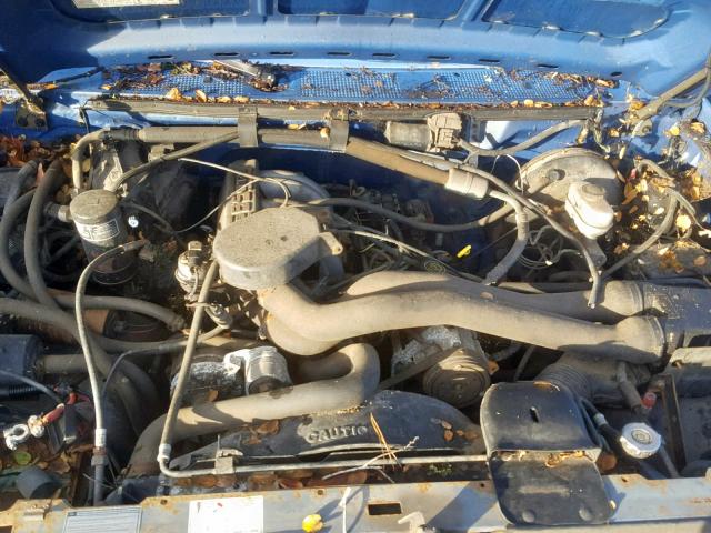 1FMEU15H6NLA67086 - 1992 FORD BRONCO U10 BLUE photo 7