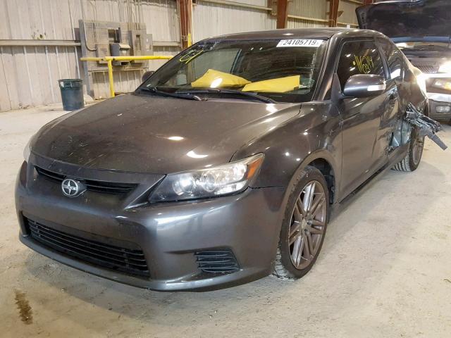 JTKJF5C76B3018635 - 2011 TOYOTA SCION TC გრაფიტი ფოტო 2