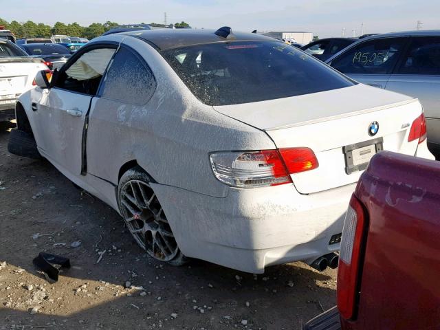 WBSWD93589PY43547 - 2009 BMW M3 WHITE photo 3