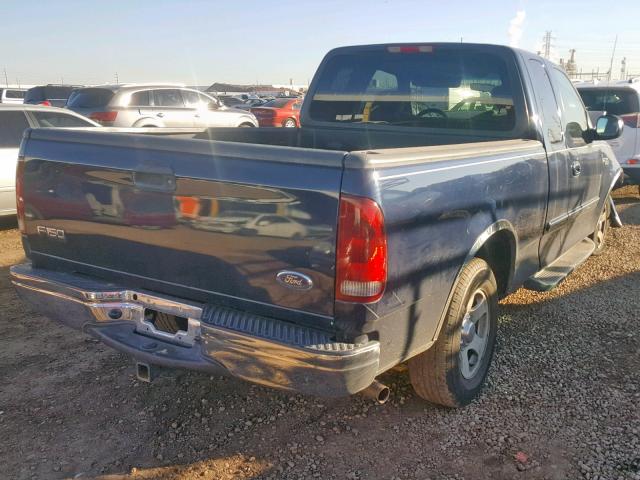 1FTRX17273NB42224 - 2003 FORD F150 BLUE photo 4