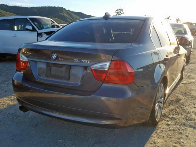 WBAVC53537FZ71788 - 2007 BMW 328 I SULE BLACK photo 4