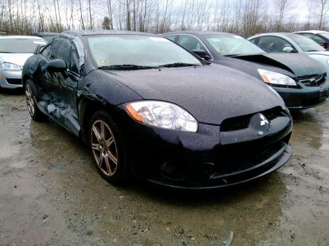 4A3AK64F68E026632 - 2008 MITSUBISHI ECLIPSE SE BLACK photo 1