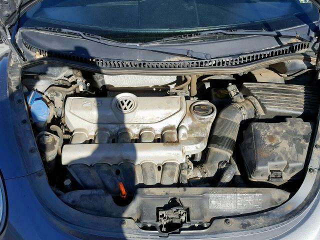 3VWPW31C56M422792 - 2006 VOLKSWAGEN NEW BEETLE Gümüş foto 7