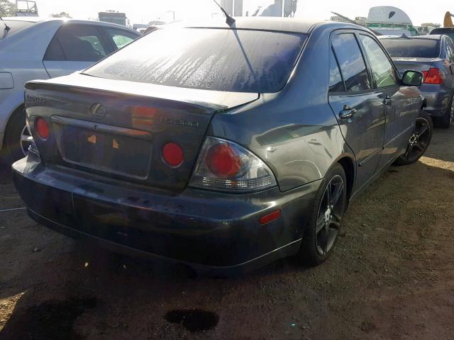 JTHBD192430076248 - 2003 LEXUS IS 300 BLACK photo 4