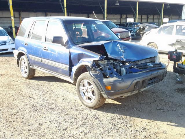 JHLRD1856VC073092 - 1997 HONDA CR-V LX BLUE photo 1