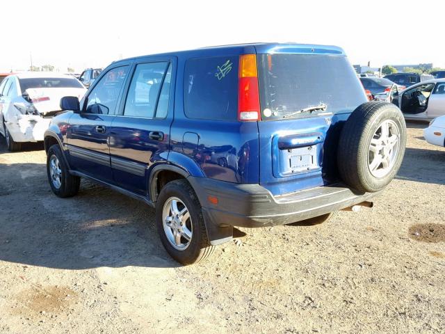 JHLRD1856VC073092 - 1997 HONDA CR-V LX BLUE photo 3