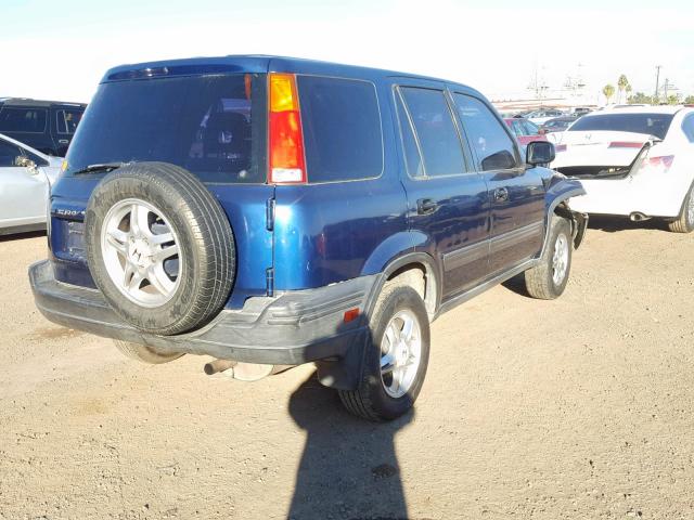 JHLRD1856VC073092 - 1997 HONDA CR-V LX BLUE photo 4