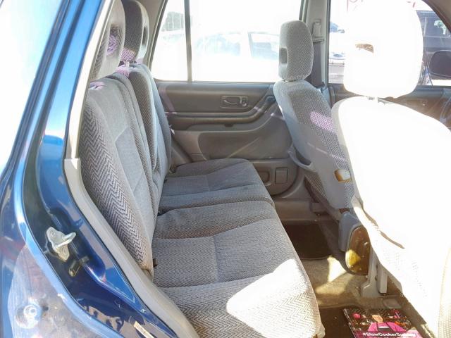 JHLRD1856VC073092 - 1997 HONDA CR-V LX BLUE photo 6