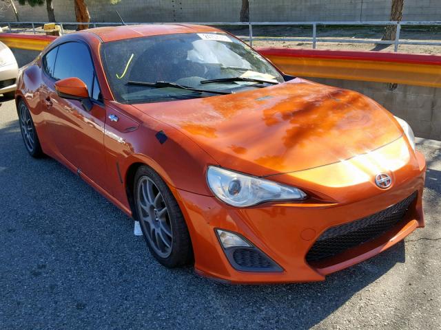 JF1ZNAA17D1710962 - 2013 TOYOTA SCION FR-S ORANGE photo 1