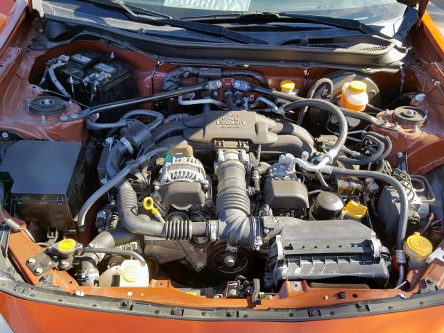 JF1ZNAA17D1710962 - 2013 TOYOTA SCION FR-S ORANGE photo 7