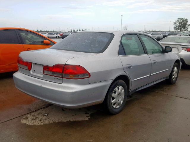 1HGCF86621A029602 - 2001 HONDA ACCORD VAL SILVER photo 4