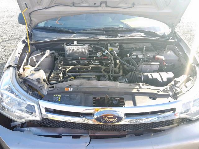 1FAHP34N88W139605 - 2008 FORD FOCUS S/SE GRAY photo 7