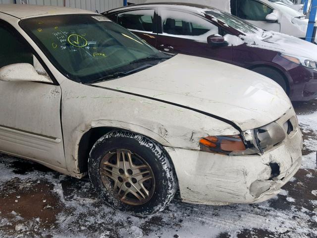 1G2HX52K75U144059 - 2005 PONTIAC BONNEVILLE WHITE photo 9