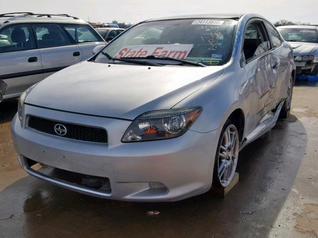 JTKDE177X60111961 - 2006 TOYOTA SCION TC ვერცხლისფერი ფოტო 2