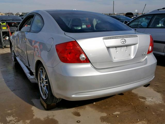 JTKDE177X60111961 - 2006 TOYOTA SCION TC ვერცხლისფერი ფოტო 3