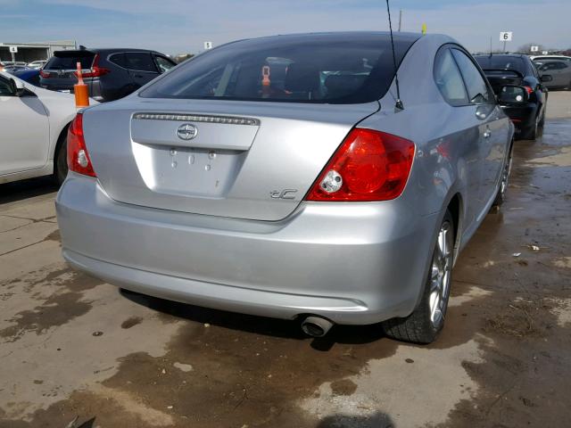JTKDE177X60111961 - 2006 TOYOTA SCION TC ვერცხლისფერი ფოტო 4