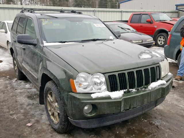 1J8HR48P47C540406 - 2007 JEEP GRAND CHER GREEN photo 1