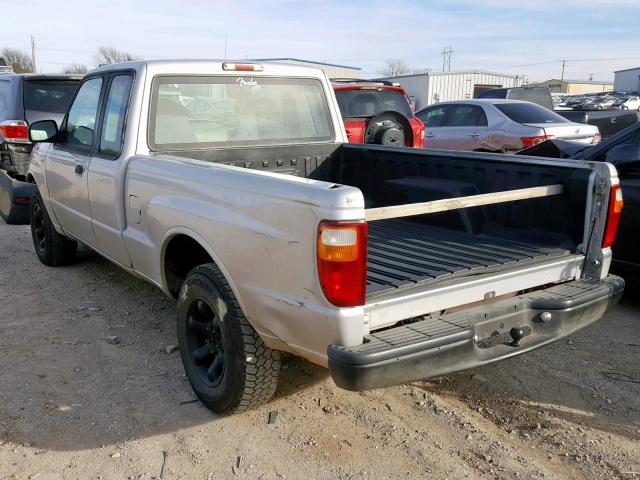 4F4YR16U71TM17969 - 2001 MAZDA B3000 CAB SILVER photo 3