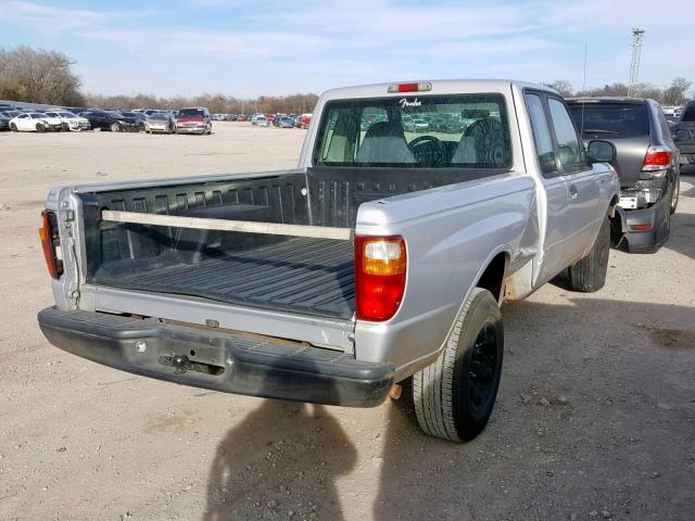 4F4YR16U71TM17969 - 2001 MAZDA B3000 CAB SILVER photo 4