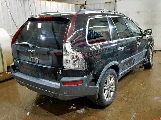 YV1CZ911851153168 - 2005 VOLVO XC90 T6 BLACK photo 4