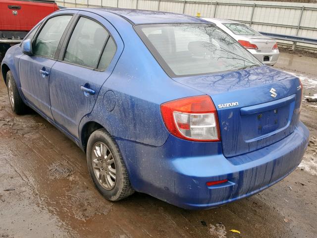 JS2YC5A33C6304964 - 2012 SUZUKI SX4 LE BLUE photo 3