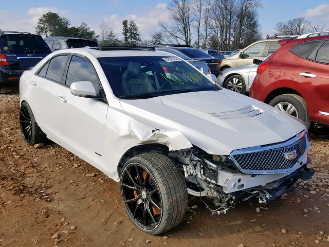 1G6AN5RY0G0166026 - 2016 CADILLAC ATS-V WHITE photo 1