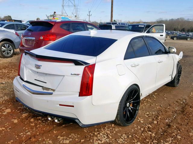 1G6AN5RY0G0166026 - 2016 CADILLAC ATS-V WHITE photo 4