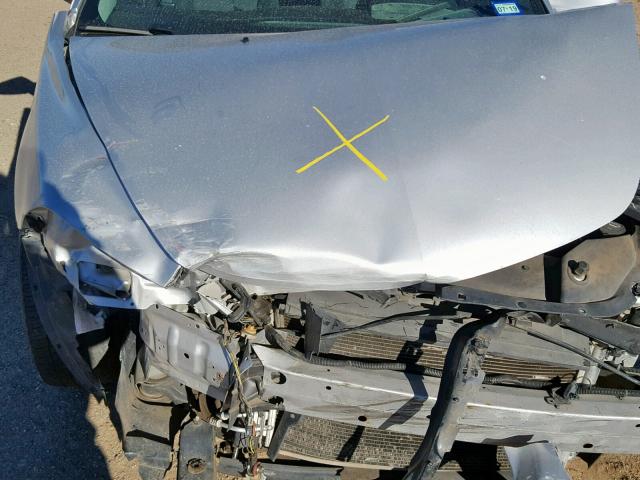 1G1ZC5E01CF285385 - 2012 CHEVROLET MALIBU 1LT ვერცხლისფერი ფოტო 7