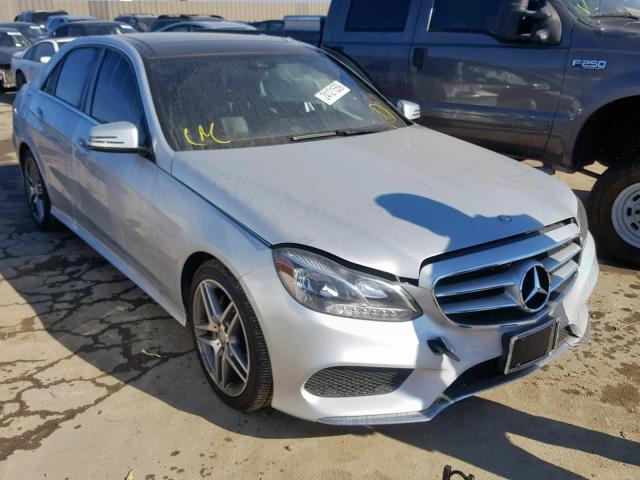 WDDHF5KBXEB021744 - 2014 MERCEDES-BENZ E 350 SILVER photo 1