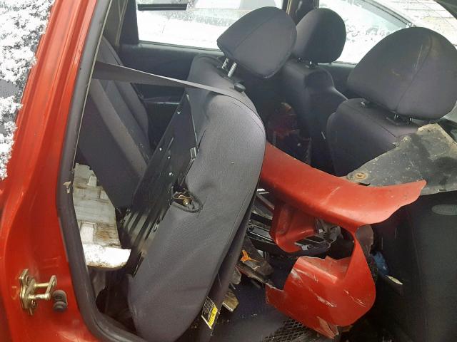 KL1TD66656B592922 - 2006 CHEVROLET AVEO BASE Rot Foto 6