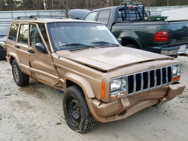 1J4FT68S5YL150569 - 2000 JEEP CHEROKEE L GOLD photo 1