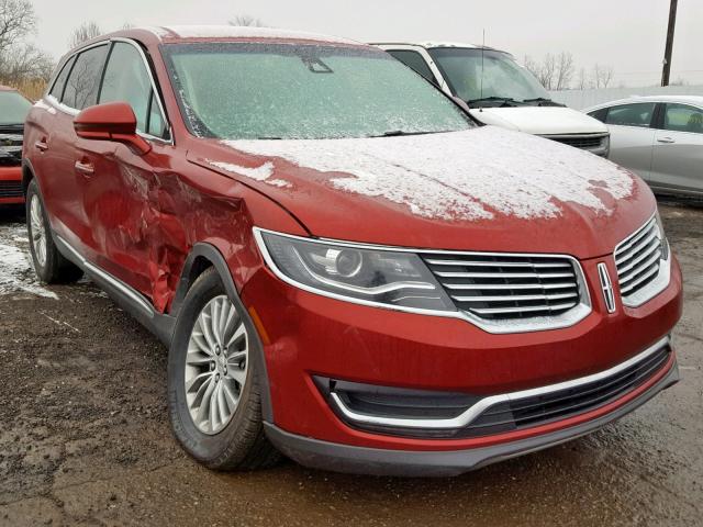 2LMPJ8KR8JBL14128 - 2018 LINCOLN MKX SELECT RED photo 1