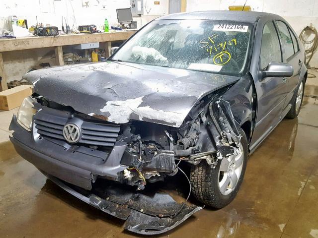 3VWRP69M83M177857 - 2003 VOLKSWAGEN JETTA GL T GRAY photo 2