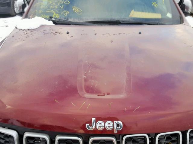 1C4RJFBG2JC269795 - 2018 JEEP GRAND CHER BURGUNDY photo 7