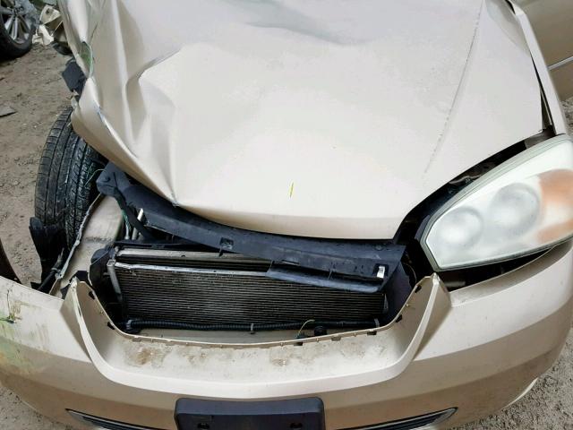 1G1ZT61816F202821 - 2006 CHEVROLET MALIBU MAX GOLD photo 7