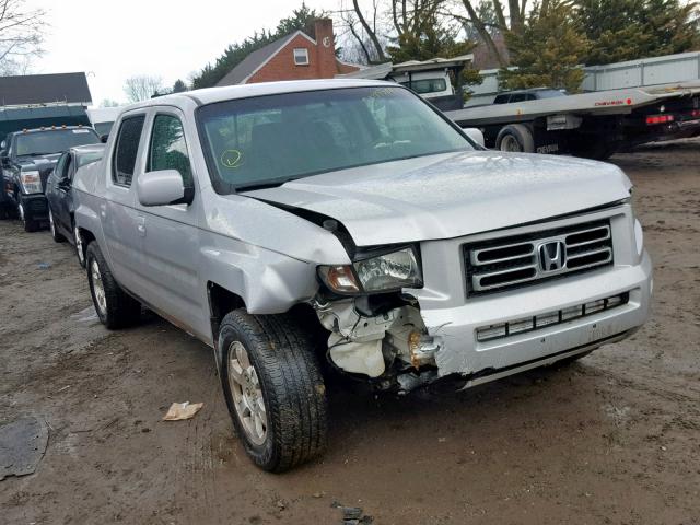 2HJYK16478H529638 - 2008 HONDA RIDGELINE SILVER photo 1