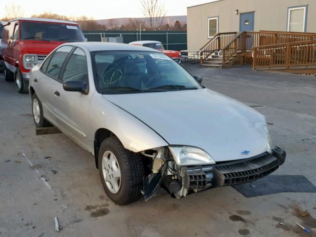 1G1JC524627151873 - 2002 CHEVROLET CAVALIER B SILVER photo 1