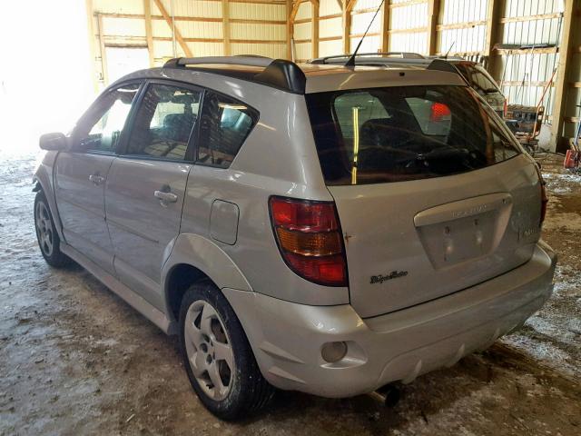 5Y2SL65897Z402414 - 2007 PONTIAC VIBE SILVER photo 3