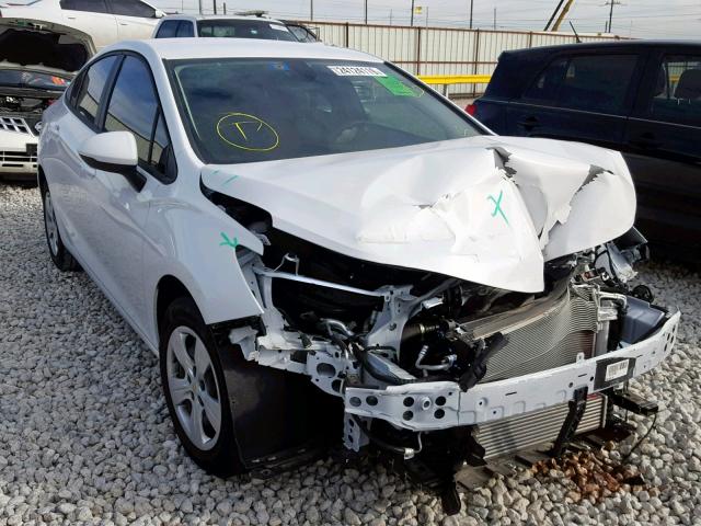 1G1BC5SM8J7151425 - 2018 CHEVROLET CRUZE LS WHITE photo 1