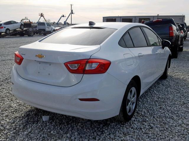 1G1BC5SM8J7151425 - 2018 CHEVROLET CRUZE LS WHITE photo 4