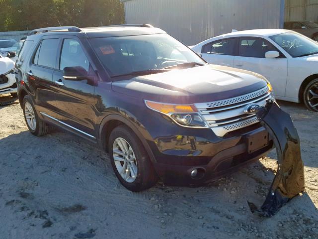 1FM5K7D84EGA06192 - 2014 FORD EXPLORER X BLACK photo 1