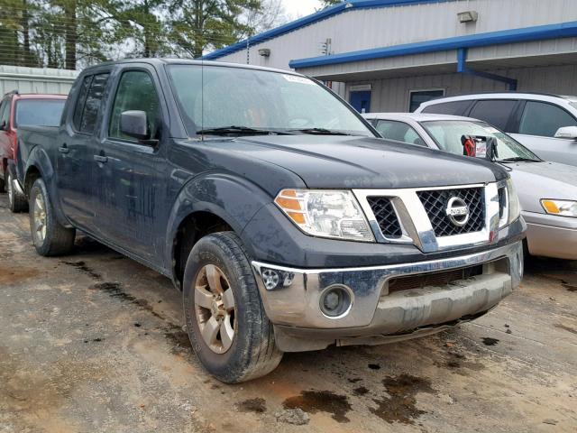 1N6AD0ER6AC400173 - 2010 NISSAN FRONTIER C GRAY photo 1