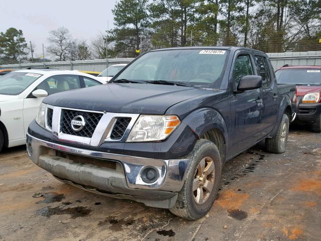 1N6AD0ER6AC400173 - 2010 NISSAN FRONTIER C GRAY photo 2