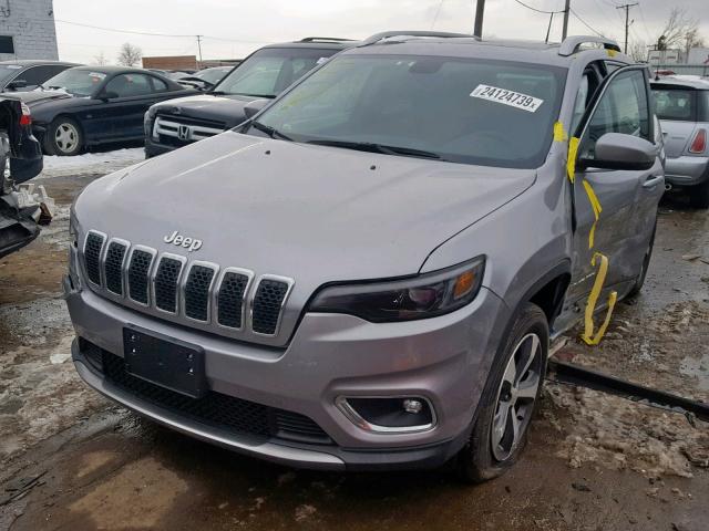 1C4PJMDX3KD323402 - 2019 JEEP CHEROKEE L GRAY photo 2