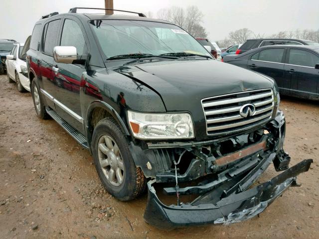 5N3AA08C36N811323 - 2006 INFINITI QX56 BLACK photo 1