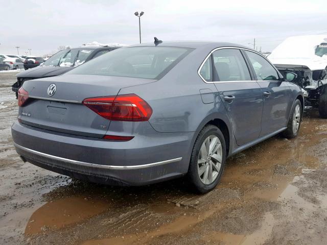 1VWBA7A35JC022094 - 2018 VOLKSWAGEN PASSAT SE GRAY photo 4