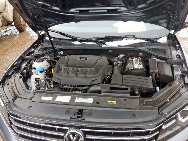 1VWBA7A35JC022094 - 2018 VOLKSWAGEN PASSAT SE GRAY photo 7