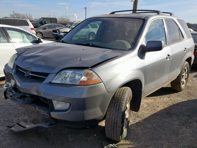 2HNYD18692H510880 - 2002 ACURA MDX TOURIN GRAY photo 2