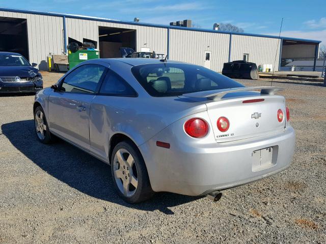 1G1AF1F58A7189140 - 2010 CHEVROLET COBALT 2LT SILVER photo 3