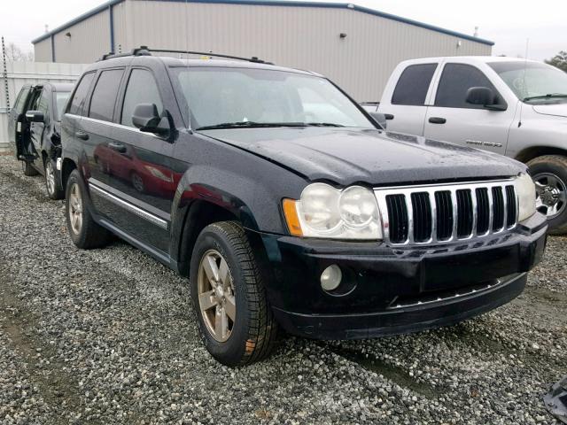 1J4HR58N56C185671 - 2006 JEEP GRAND CHER BLACK photo 1